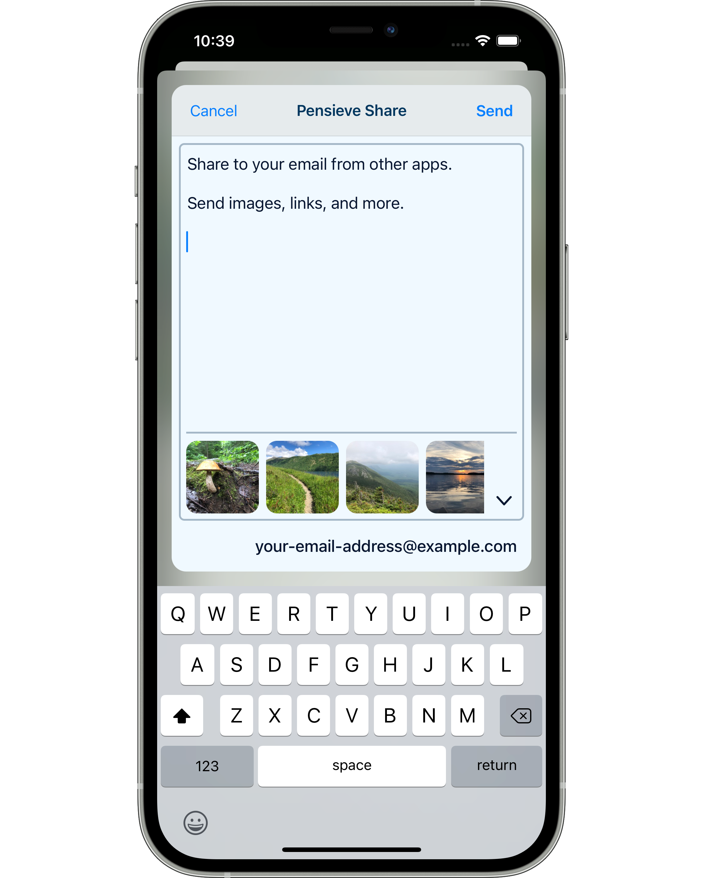 Share almost anything