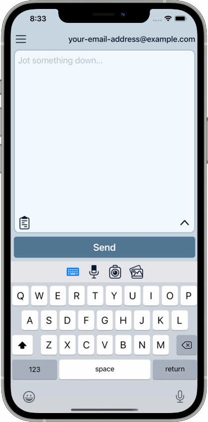 Pensieve app preview